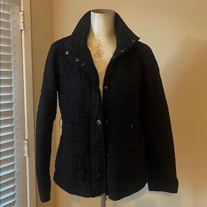 Covington Black Quilted Jacket